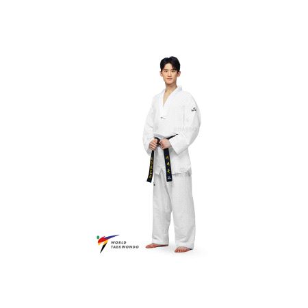 WT Dobok Competicion "ULTRA", Hvit Krave, 150 cm