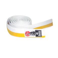 240 cm, Hvit/ Gul 2 delt