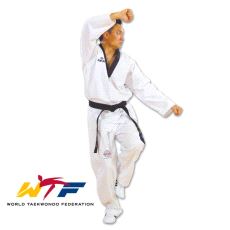 Dobok Daedo, WTF, mod. Star, Sort krage, 150 cm