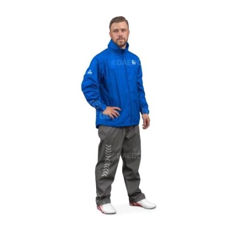 Windbreaker - Royal Blue, Størrelse: S